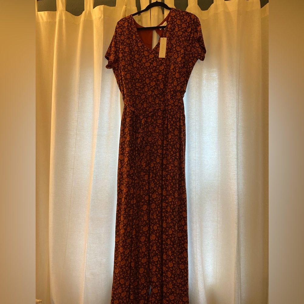 NWT | Baltic Born | Gilli Larsen Berry Floral Jumpsuit | 2x
